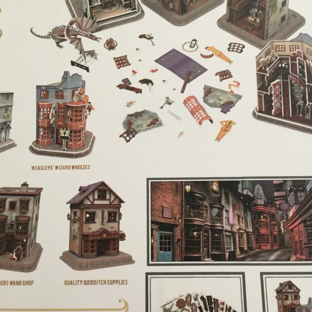 Harry Potter Diagon Alley 3D puzzle - Picture 5 of 5